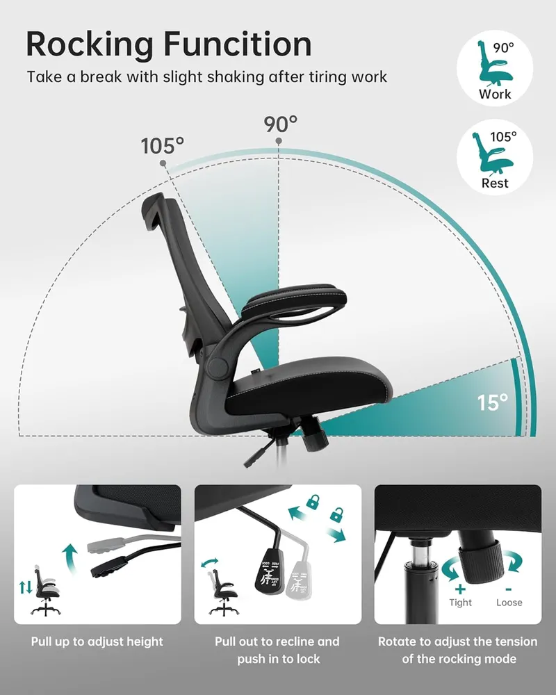 MUXX.STIL Office Chair, PU Leather